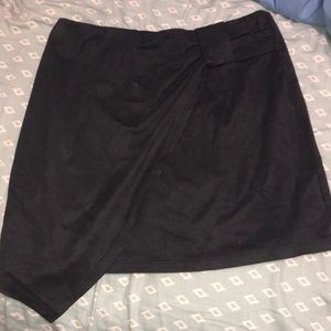 Suede Skirt